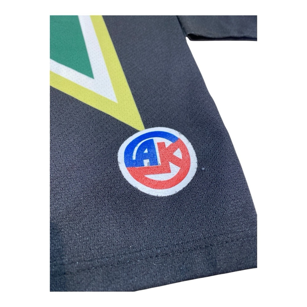 VTG Athletic Knit Hockey Jersey Mens XL Banknorth Green Black Star 12 Canada‎ - Picture 8 of 13